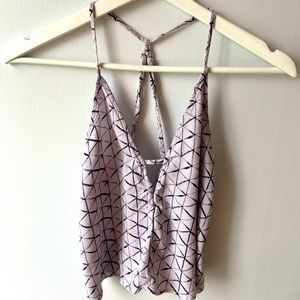 Cropped Purple Camisole